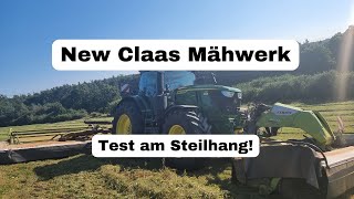 NEW Claas Mähwerk Lets Drive claas farming lohnunternehmen agriculture landwirtschaft [upl. by Greyso312]