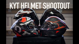 WHICH ONE IS RIGHT FOR YOU  KYT Helmet Shootout [upl. by Lleret]