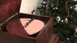 PorterRegina music box 155 inch disc  Dance of the sugar Plum fairy [upl. by Zane]