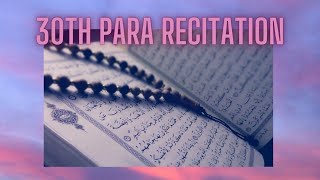 30th para Quran recitation by Sheikh Mishary Rashid Alafasy 1 hour recitation [upl. by Fiona]