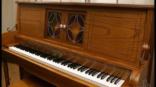 Restored Cabaret Chickering Player Piano for Sale – Vintage Player Pianos [upl. by Jandel]