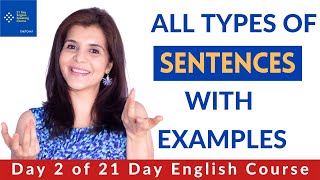 Sentences amp Its Types  English Sentence Structure with Example  ChetChat English Grammar [upl. by Suiluj]