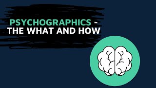 Psychographic Segmentation – What It Is And How To Use It [upl. by Valda]