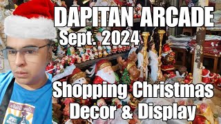 4K DAPITAN ARCADE CHRISTMAS DECOR  CHRISTMAS DISPLAY XMAS TREE PAROL SEPT 2024 UPDATE [upl. by Eecart]