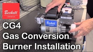 CG4 Gas Conversion Burner Installation [upl. by Michail]