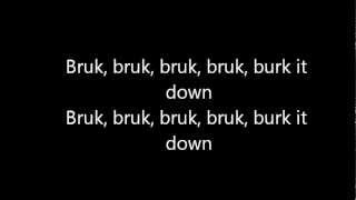 Bruk It DownMr Vegas Lyrics [upl. by Ahsikel]