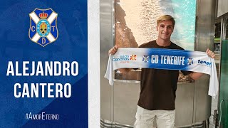 CD Tenerife  Primeras valoraciones de Cantero tras llegar a la Isla  CD Tenerife [upl. by Oirazan]