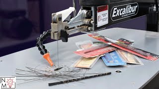 The BEST Scroll Saw Blade to Use  The Ultimate Saw Blade Test [upl. by Maighdlin107]