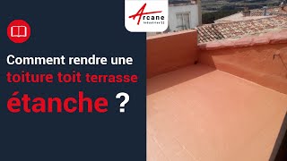 Comment faire une étanchéité toiture terrasse   Tuto complet [upl. by Oibesue]