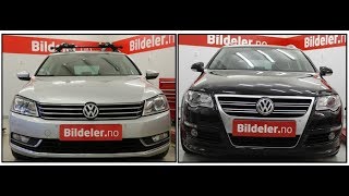 VW Passat Hvordan bytte bremser foran  2005 til 2014 mod 3C amp 3C facelift [upl. by Inattyrb]