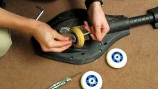 Replace your RipStik Wheels  The Easy Way [upl. by Chaffinch]