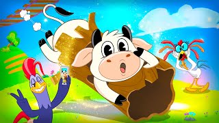 La Vaca Lola se atascó y más canciones infantiles divertidas 🎵🐮 [upl. by Briggs]