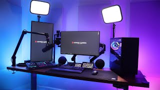 The ULTIMATE Streaming Setup  Desk amp Studio Tour [upl. by Maguire425]