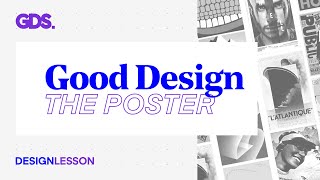 What Makes A Good Poster Design  Design Lesson [upl. by Teplica]