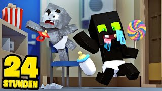 24 STUNDEN ALS BABYS  Minecraft DeutschHD [upl. by Wells]