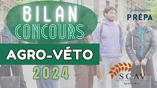 Bilan Concours AgroVeto 2024 Prépa BCPST Témoignages et réactions des étudiants [upl. by Teddman]