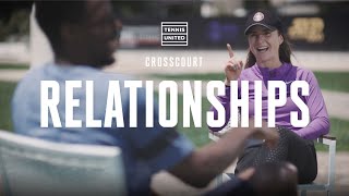 CrossCourt  Episode 1  Elina Svitolina and Gael Monfils Relationships [upl. by Marl]