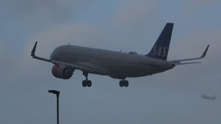 STORM EUNICE plane spotting at Heathrow Go arounds diverts wobbly landings and more 18th of Feb [upl. by Amesari]