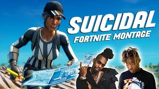 Fortnite Montage  quotSUICIDAL REMIXquot YNW Melly amp Juice WRLD [upl. by Diskson]