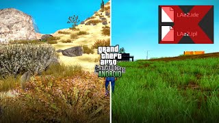 Grass Remove Mod  GTA San Andreas Definitive Edition [upl. by Sane]