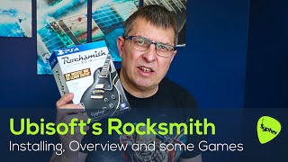 GETTING STARTED with ROCKSMITH 2014  Installing Features amp playing a few of the GUITAR GAMES [upl. by Meri]