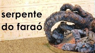 Como fazer a SERPENTE DO FARAÓ EXPERIÊNCIA [upl. by Cartan78]