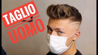 Taglio uomo come gestire i capelli lunghi tutorial fade e point cut [upl. by Eonak]