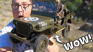 The Ultimate RC JEEP 16 Scale  RocHobby 1941 MB Scaler [upl. by Garrard]