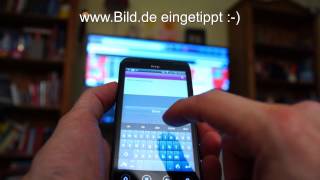 LG TV 55LM620s und Apps Remote iMediaShare [upl. by Solohcin]