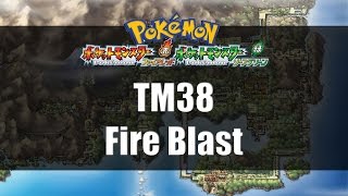 Pokemon Fire Red amp Leaf Green  Where to find TM38 Fire Blast [upl. by Wolram]