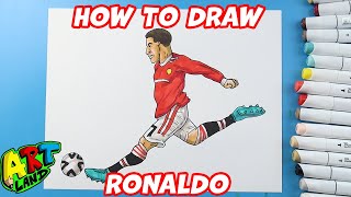 How to Draw Ronaldo [upl. by Gnus]