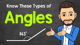 Types of Angles Acute Obtuse Right Straight Reflex  Math with Mr J [upl. by Arrio]