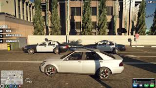 X Ming and Taco escaped the cops in 7 seconds after robbing the vault GTA 5 RP NoPixel Public [upl. by Ahseekat]