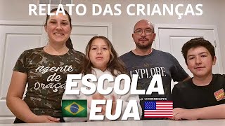 COMO É PARA AS CRIANÇAS ESTUDAR EM UMA NOVA ESCOLA NOS ESTADOS UNIDOS  RELATO PESSOAL [upl. by Queena]