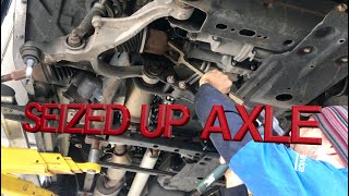 Ram 1500 Front Axle Shaft Removal [upl. by Daiz]