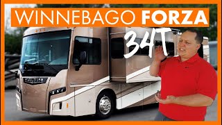 2020 Winnebago Forza 34T  Small Class A Diesel [upl. by Arebma]