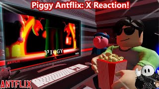 Piggy Antflix X Reaction Roblox Piggy Animation [upl. by Kevan]