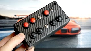 BUTTON BOX  EASY DIY  SIM RACING [upl. by Kimber]