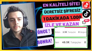 1 Dakikada 1000 Tiktok Takipçi Hilesi  Ücretsiz Şifresiz Tiktok Takipçi Hilesi 2024 [upl. by Hakon]