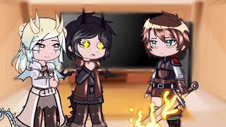 Dragons React To Their Riders  HTTYD  Gacha React [upl. by Ellevehs221]