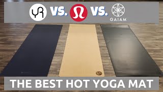 The Best Hot Yoga Mat Is it the YR Cork Gaiam or the Lululemon [upl. by Dibrin]