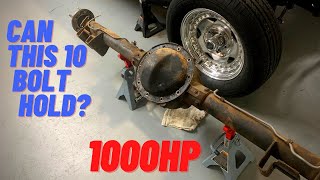 Fbody rear end BUILD  Can a gm 10 bolt rear end survive 1000hp [upl. by Eisdnyl]