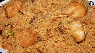 Chicken Pulao Recipe  How to make Chicken Yakhni Pulao by Kitchen With Amna [upl. by Aleiram579]