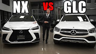 Mercedes GLC vs Lexus NX  Whats better Interior Exterior Full Review [upl. by Anuska273]