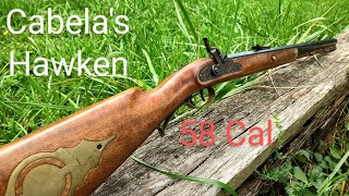 Cabelas 58 Cal Hawken Rifle [upl. by Nadeen]