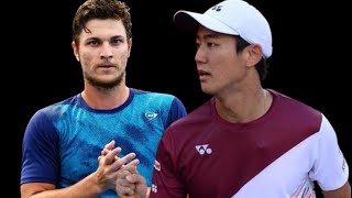 Yoshihito Nishioka vs Miomir Kecmanovic  US Open 2024 [upl. by Aniretak212]