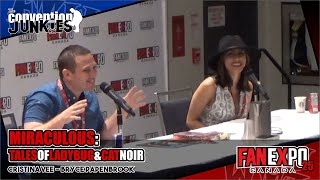 Miraculous Tales of Ladybug amp Cat Noir  Cristina Vee amp Bryce Papenbrook  Fan Expo [upl. by Hartmunn]