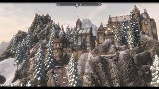 Wyvern Rock Castle  Skyrim Special Edition House Mod [upl. by Albemarle]