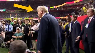 Trump had a REALLY bad night at the Super Bowl [upl. by Kerk]