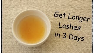 Longer Lashes in 3 days [upl. by Fredra]